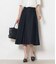 ブルームジャカード タックフレアスカート