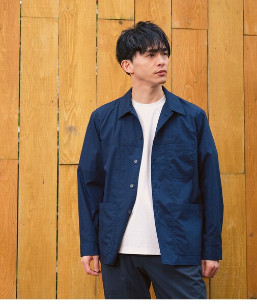【羽織り・着回し・ロングシーズン対応】ユーティリティシャツ