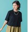 【遮熱・着回し】ロゴプリントショート丈Tシャツ
