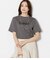 コットン100％ ロゴプリントTシャツ