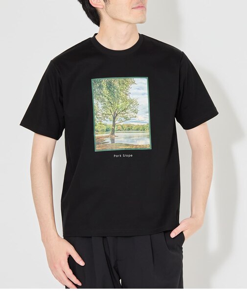 【接触冷感】グラフィックTシャツ