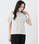 半袖クルーネックロゴTシャツ レディース コットン