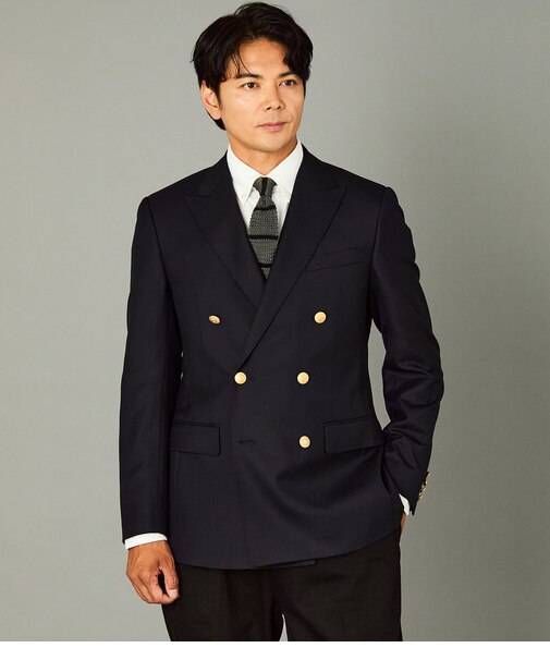 PREMIUM CLOTH Beyond ダブルブレストブレザー