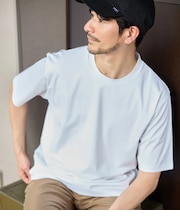 【追加生産】NY CARE FREE ホワイト 半袖ドレスTシャツ
