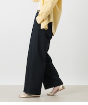 コットンポリエステルギャバ チノパンツ