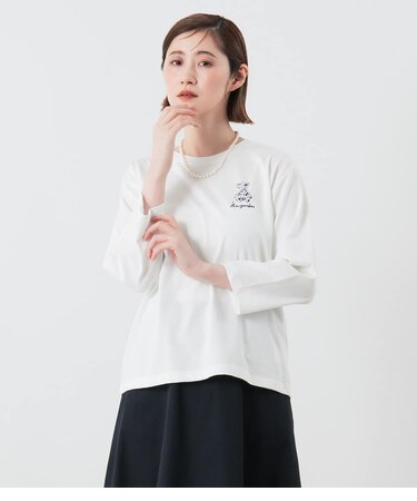 ニューヨーカータータンベア プリント7分袖Tシャツ