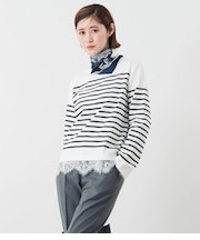 パネルボーダー バスクTシャツ