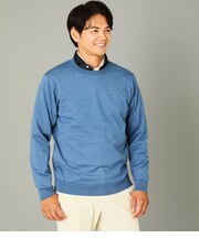 【ウォッシャブル】クルーネックニット