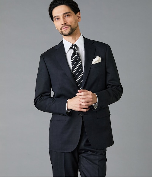 PREMIUM CLOTH Beyond チェック スーツ｜ニューヨーカーの通販｜&mall