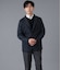 ウールコットン メランジジャージー コンバーチブルアウター