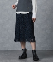 クラシカルレース Aラインスカート
