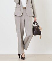 【手洗い可能・吸湿発熱】アウトファーストストレッチ ストレートパンツ
