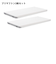 【2枚セット】〇テンピュール プリマフトン（S）シングル ツインセット | 敷布団 薄型マットレス