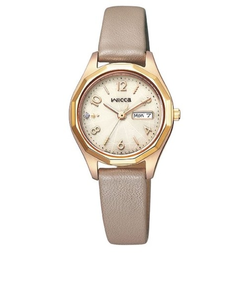 wicca(ウィッカ) ソーラーテック デイデイト KH3-525-90 レディース