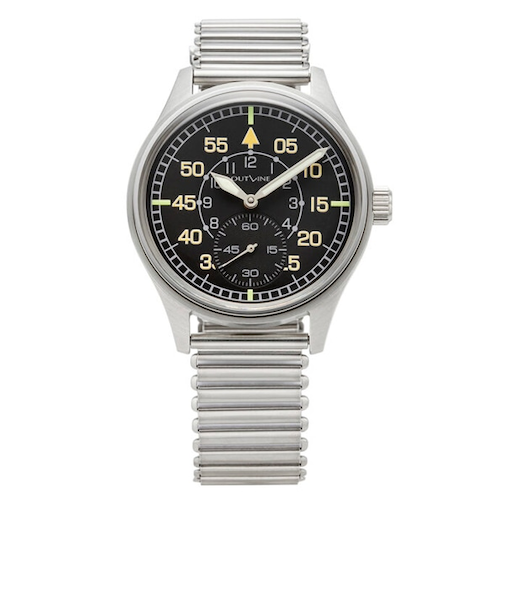 【OUTLINE】アウトライン・ミリタリーType1940 チックタック限定 YK20251-60BO ブラック 手巻き