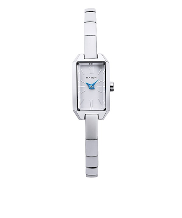 【MATOW】 Tsuki 清月 -せいげつ- / mw005004 ミニスクエア シルバー ホワイト クォーツ