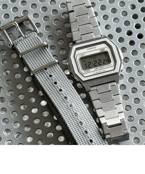 【CASIO】カシオ クラシック プレミアムシリーズ　A1000DN-7JR クォーツ クロスバンド付