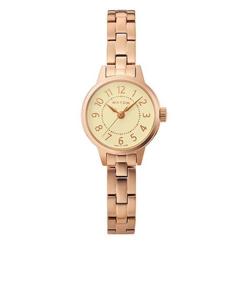 【MATOW】 Tsuki 清月 -せいげつ- / ラウンド ローズゴールド  mw005001 クォーツ
