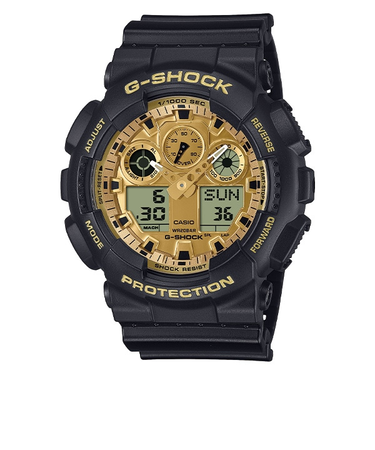 【G-SHOCK】Black and Gold Series GA-100GGB-1A9JF クォーツ