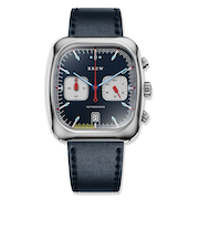【Brew Watch Co.】 Retrograph - Technicolor 38mm×41.5mm RTROTECH メカクォーツ