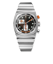 【Brew Watch Co.】 Super Metric - Burnt Orange 36mm×41.5mm MTRC-ORNG-BLK メカクォーツ