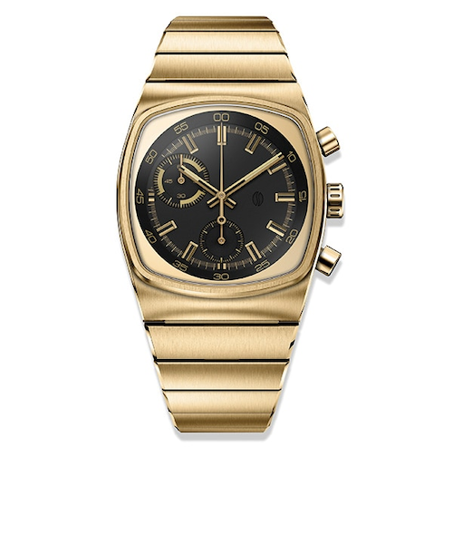 Brew Watch Co.】Metric - Gold & Black 36mm×41.5mm GLDBLK
