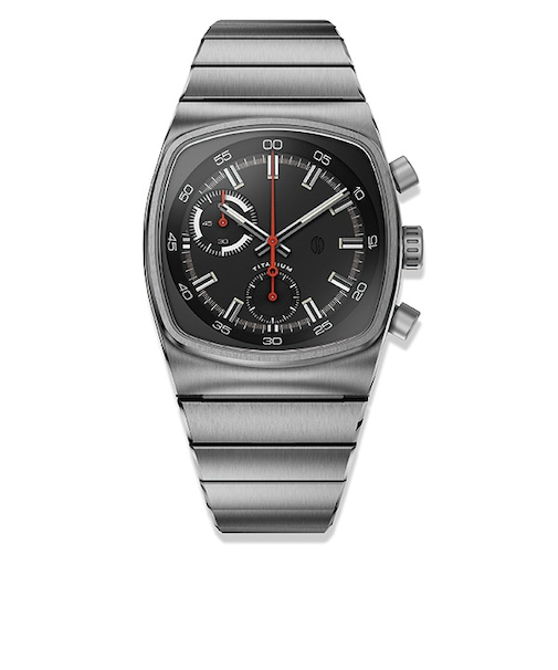 【Brew Watch Co.】Metric - Titanium 36mm×41.5mm MTRC-TITAN メカクォーツ