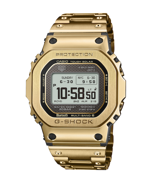 G-SHOCK フルメタル Bluetoothタフソーラー ゴールド9JF G-SHOCK】 FULL METAL 5000 SERIES GMW-BZ5000GD-9JF タフソーラー