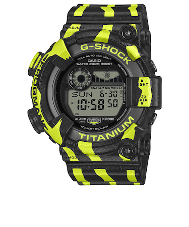 【G-SHOCK】 MASTER OF G FROGMAN GW-8200TPF-1JR ソーラー