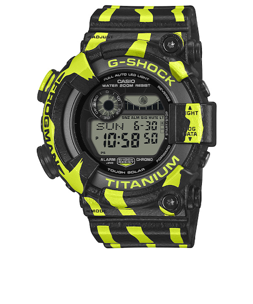 【G-SHOCK】 MASTER OF G FROGMAN GW-8200TPF-1JR ソーラー