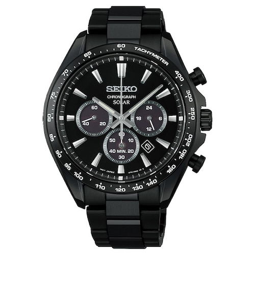 2987様　spickブラック34 SEIKO SELECTION The Standard ソーラークロノグラフ SBPY187 ソーラー