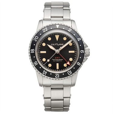 OUTLINE GMT-1960 YK20244-3BKBK-NA ブラックベゼル×ブラック 自動巻 メンズ