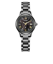 xC クロスシー LIGHT in BLACK エコ・ドライブ電波時計 Happy Flight hikari collection ES9495-59E 電波ソーラー レディース