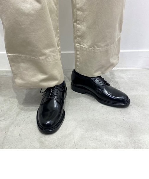プレーントゥレースアップシューズ #711