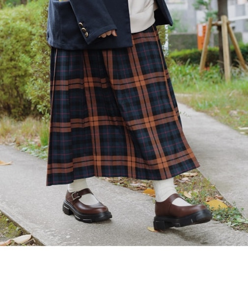 チャンキーソールワンストラップシューズ ＃4311