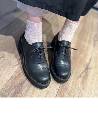 EXヒールレースアップシューズ #7401XL