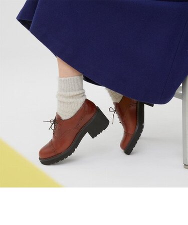 EXヒールレースアップシューズ #7401XL