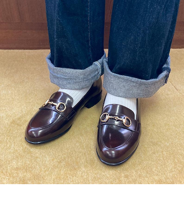 ローヒールビットローファー #158