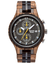 Green Time グリーンタイム木製腕時計　Technical テクニカル クロノグラフ ZW106A （秒針イエロー）
