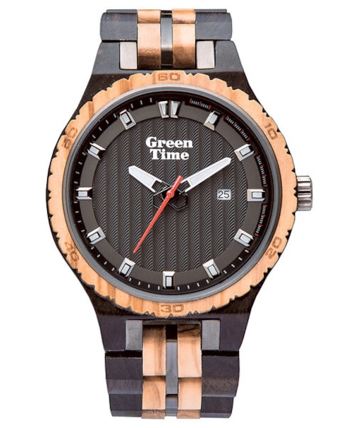 Green Time グリーンタイム木製腕時計 Technical テクニカル  ZW107B