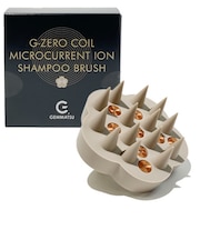 【G-ZERO COIL】 マイクロカレント イオンシャンプーブラシ