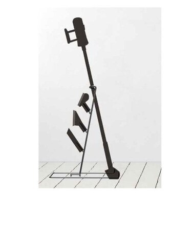 エルソニック/ELSONIC/クリーナースタンド/【アタッチメントも一緒に掛けられて便利！】スティッククリーナースタンドENASCS02