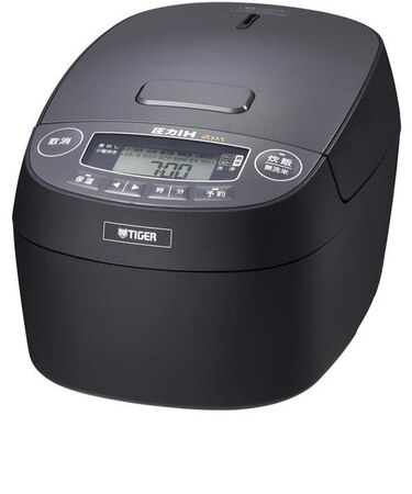 タイガー/TIGER/圧力IHジャー炊飯器【5.5合/圧力IH/アッシュブラック】  JPV-B100KA