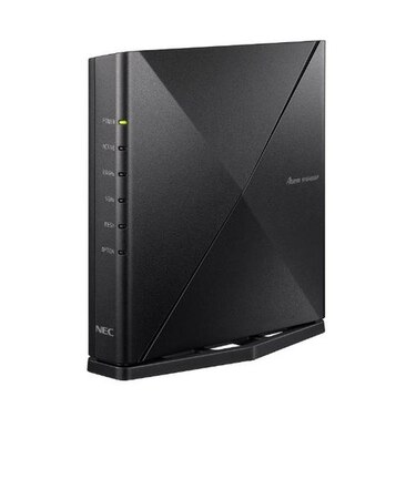 エヌイーシー/NEC /無線LANルーター Aterm/【親機/Wi-Fi6/4804+574Mbps/メッシュ中継機能搭載/黒/2022年2月モデル】/ PA-WX5400HP/