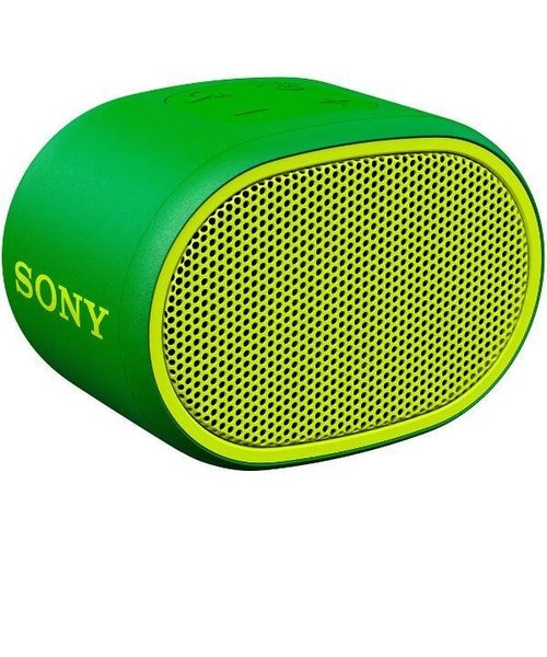 ポータブルスピーカー ソニー 円筒形　緑 ワイヤレススピーカー 【超高音質】SONY SRS-XB23 ｜縦置きでの音の レビュー スピーカー・ウーファー