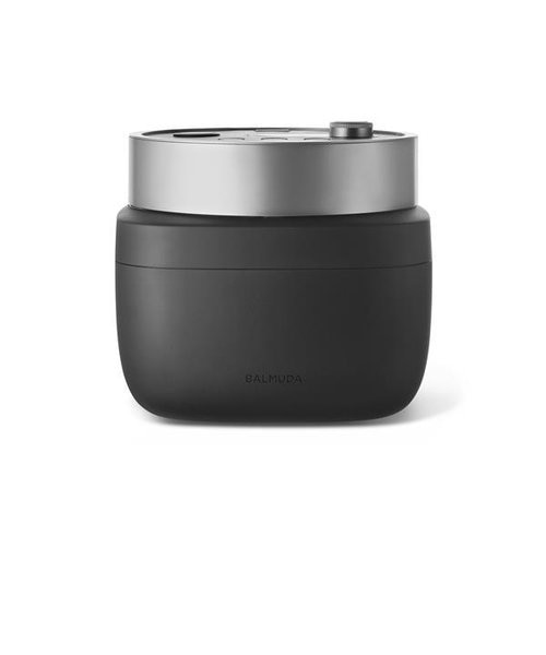 【美品】BALMUDA 炊飯器 ブラック/シルバー バルミューダ/balmuda/炊飯器 BALMUDA The Gohan【3合炊き/蒸気