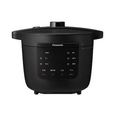パナソニック/Panasonic/電気圧力なべ オートクッカーBistro(ビストロ)【2.6L/自動調理20メニュー/ブラック】/ NF-PC400-K