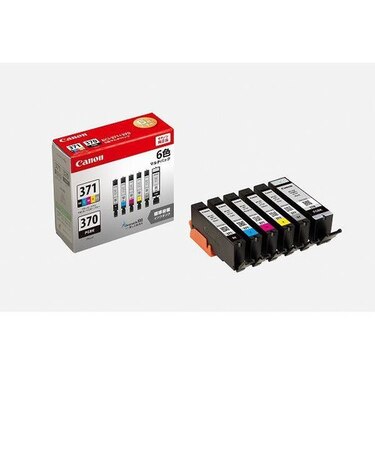 キヤノン/Canon/純正インクカートリッジ 6色マルチパック/ BCI-371-370-6MP