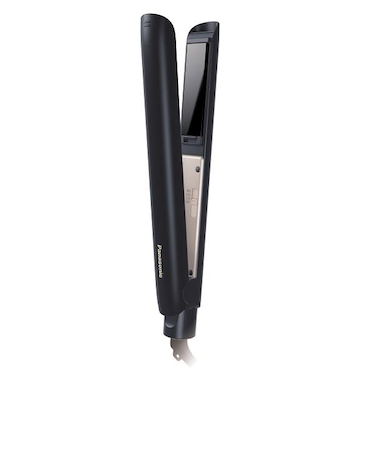 パナソニック/Panasonic/コンパクトストレートアイロン【2Way/スムースグロスコーティングプラス/3段階温度調節付/海外使用OK/黒】EH-HV2A-K