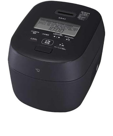 ZOJIRUSHI/象印/圧力IH炊飯ジャー/炎舞炊き/5.5合/スレートブラック/NWNA10-BZ/